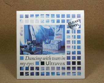Ultravox Vinyl Album - Dancing with Tears in my Eyes Record - Mint Condition - Clear Vinyl Record