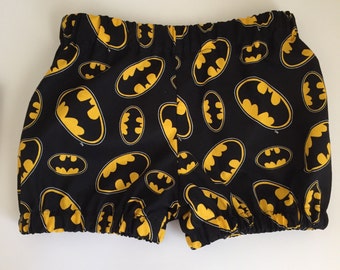 Batman Bloomers or Skirt - Toddler - Baby Shower Gift - handmade - Toddler skirt - birthday outfit