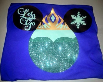 Custom Frozen Inspired Elsa shirt