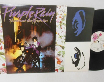 Prince "Purple Rain" Original 1980's Excellent Condition Vinyl Lp Record- Free Shipping on all Orders!