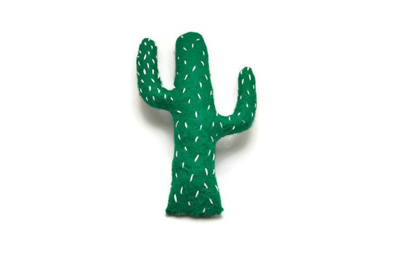 large stuffed cactus