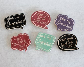 Word Bubble Magnets