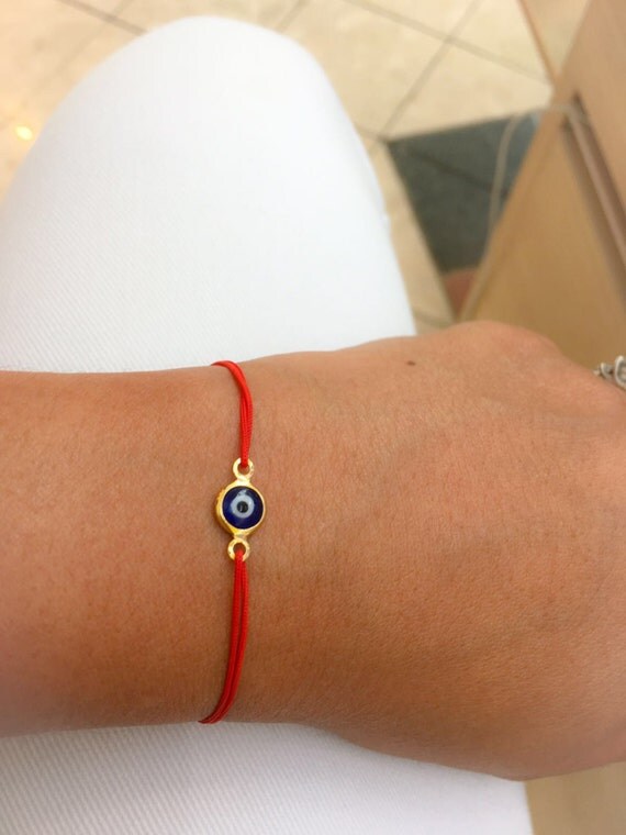 SALE Evil Eye Red Bracelet. Red String Bracelet.Kabbalah
