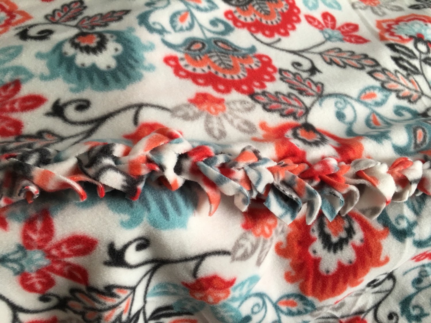 Fleece blanket Fleece tied blanket throw blanket braided