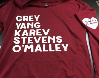 Grey's Anatomy Loose Slouchy Long Sleeve