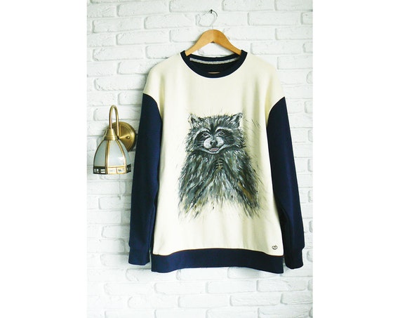 items similar to raccoon sweater for painted items similar to raccoon sweater for painted