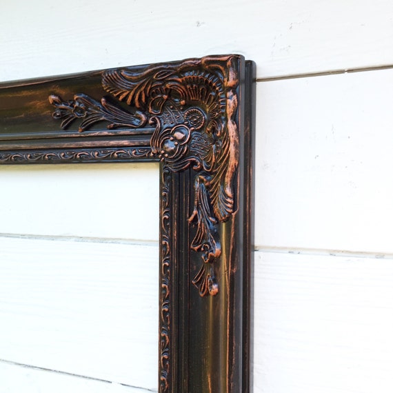 Oil Rubbed Frame Bronze Frame Large Picture Frame Wall