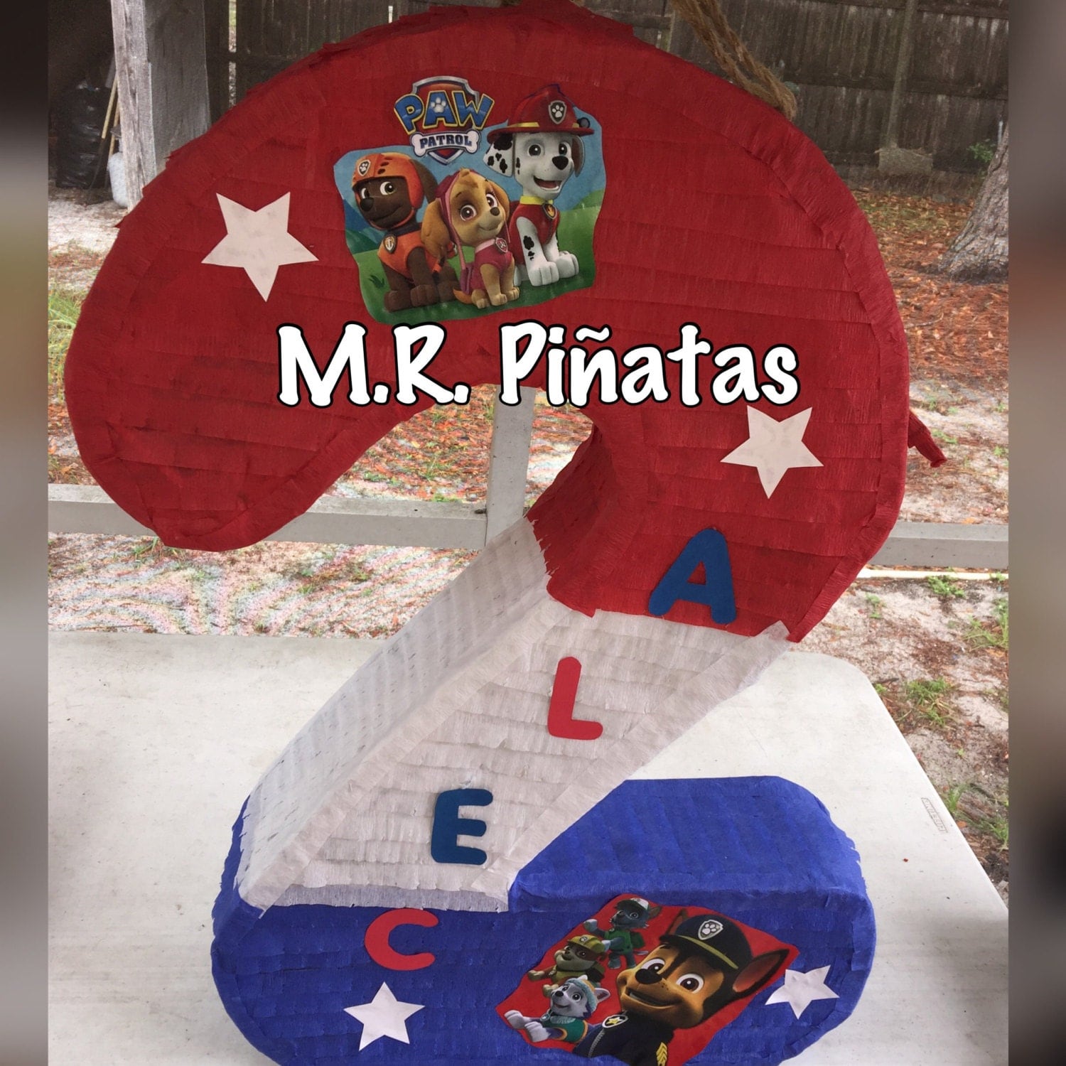 Paw Patrol Piñata by mrpinatas on Etsy