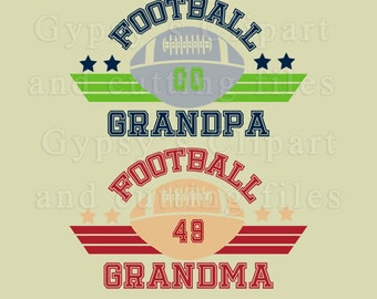 Download Football grandma | Etsy