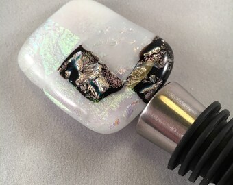Dichroic wine topper