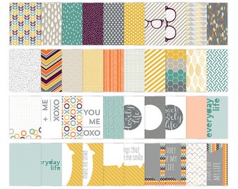 Stampin Up Happiness Is Project Life Card Collection