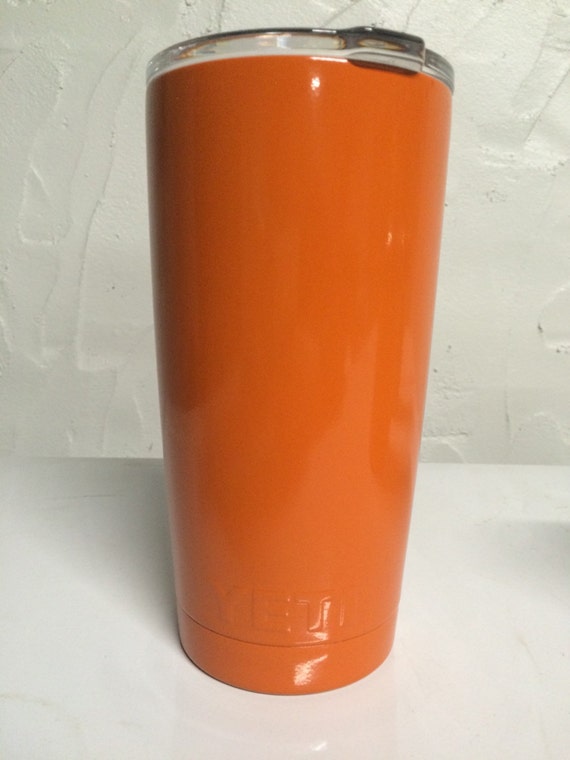 Items similar to 20 oz Yeti Cup in Orange on Etsy