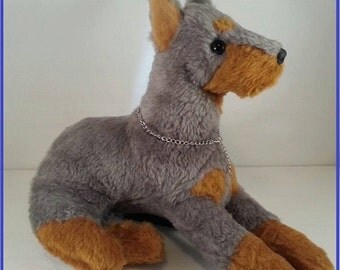 doberman plush