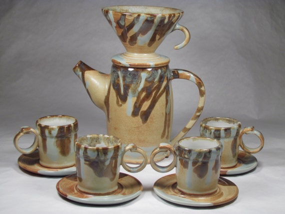 Drip Over Coffee/Espresso Maker Espresso cups Coffee Pot