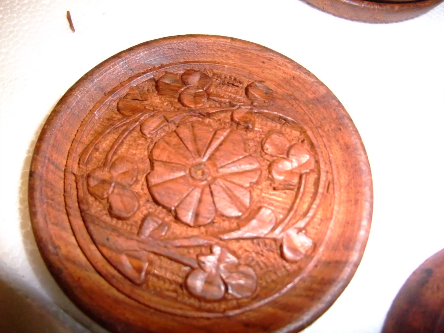 Vintage Wooden Coasters made in India