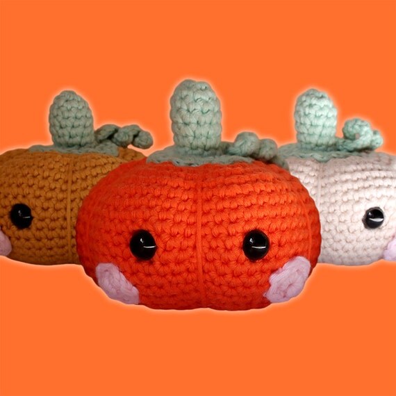 Baby Pumpkin - Halloween. Amigurumi Pattern PDF.