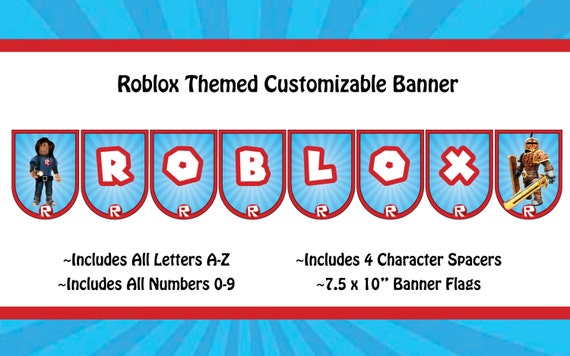 Roblox Themed Custom Banner