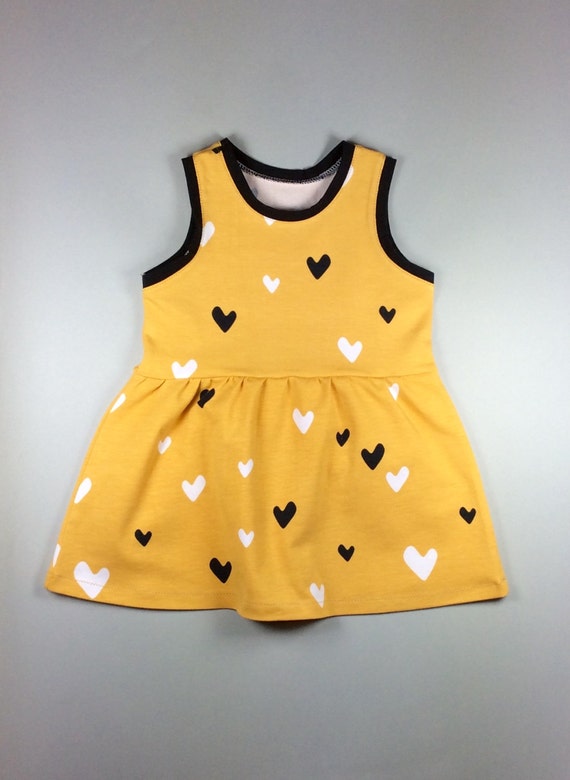 Organic baby girl dress toddler dress organic baby clothing