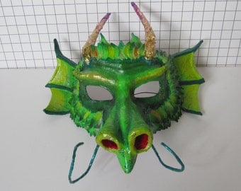 Green Dragon Mask