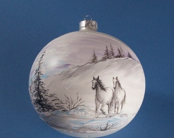 Hand Painted Christmas Ornament