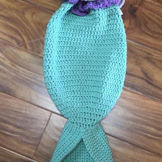 Crochet Mermaid Cocoon by GodsGivenTreasures on Etsy