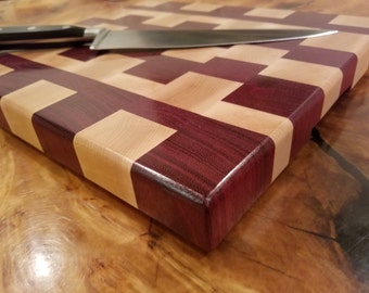 End Grain Cutting Board, Butcher Block cutting board, Carving Board, Bread Board, Christmas, gift for her, Wedding Gift, Housewarming gift