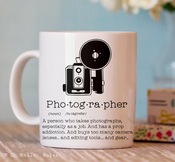 Photographer Definition Mug
