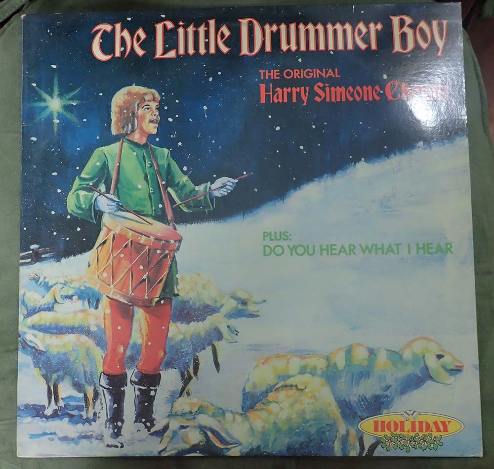 The Little Drummer Boy Vinyl Christmas Record