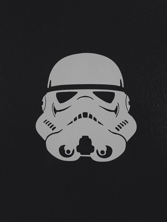 storm trooper window decal