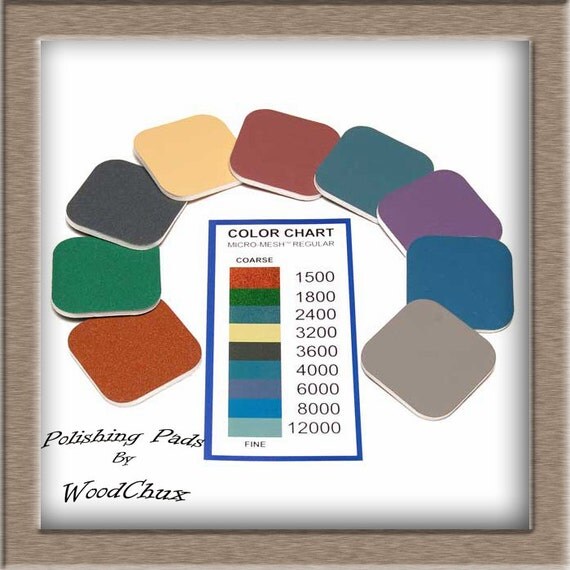 MICROMESH 2 x 2 polishing & finishing pads 9