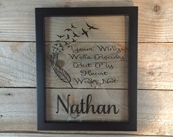 Remembrance Gift, Remembrance Tile, Remembrance Sign, Memorial, Loss of Family, In Loving Memory Sign, Loss of Mother, Loss of Father