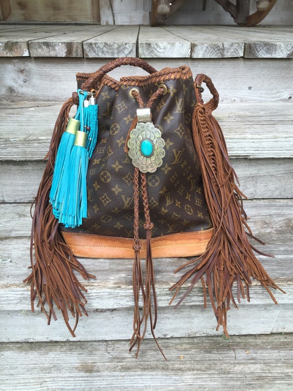 Vintage Swag Fringed Vintage Louis Vuitton Noe. by VintageSwagCo