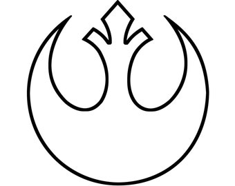 Items similar to Star Wars Rebel Alliance Symbol Poster on Etsy