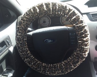 Leopard Steering wheel Cover