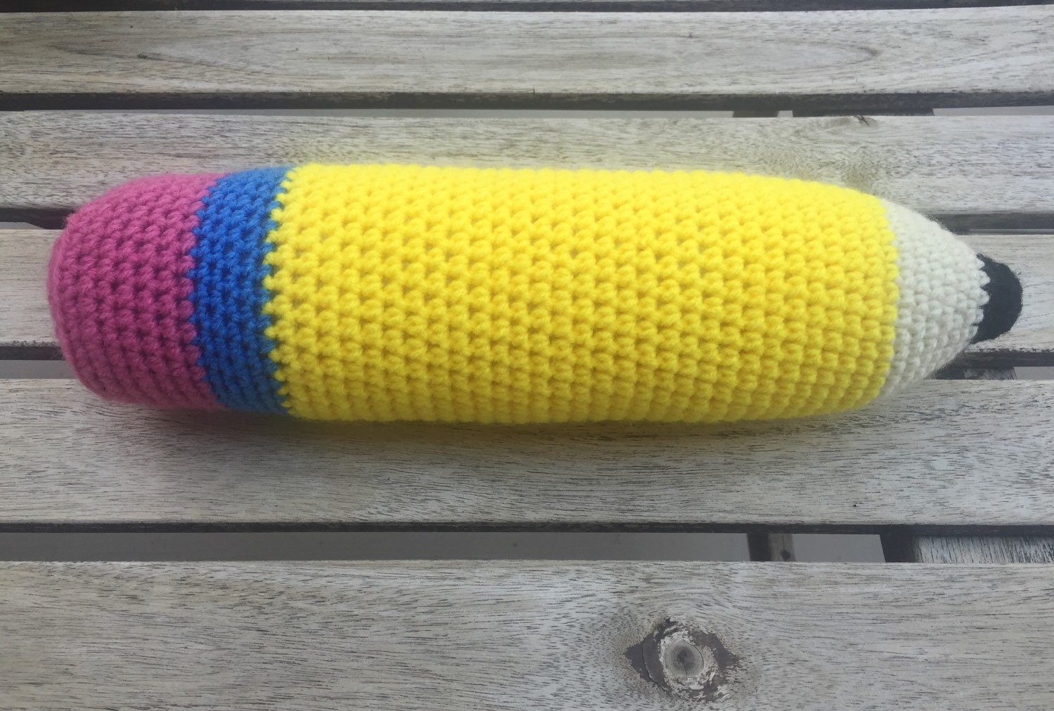 plush pencil pillow