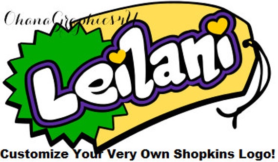 Customized Shopkins Logo SVG