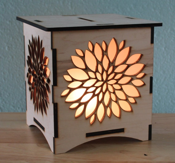 Flower NightLight Laser Cut Lamp