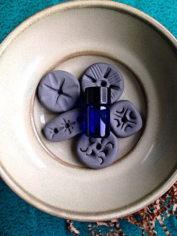 Natural Clay Essential Oil Diffuser Stones Gift Set 5 Stones