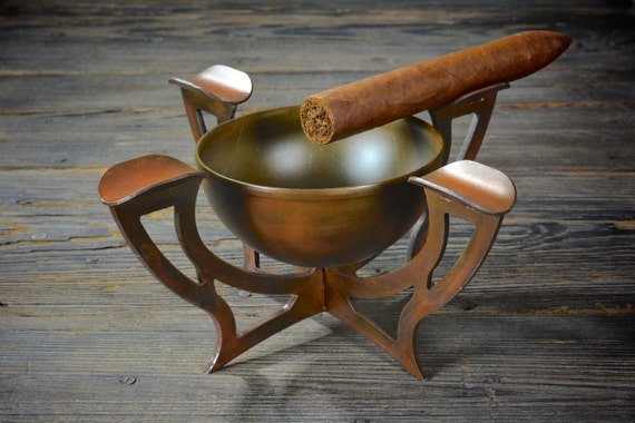 custom truss cigar ashtray steel rust ashtray custom truss cigar ashtray steel rust ashtray