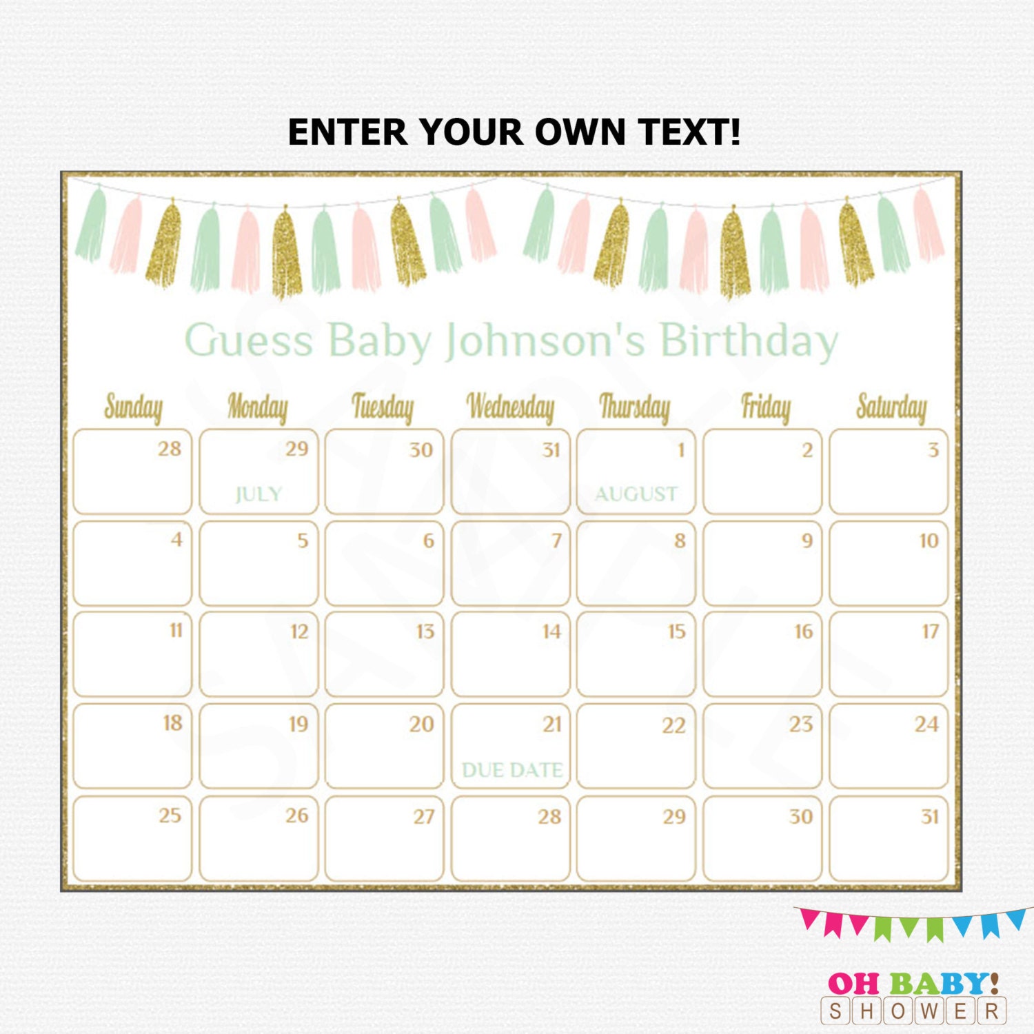 due-date-game-16x20-poster-file-guess-the-due-date-game-etsy-boy-baby-shower-games-gender