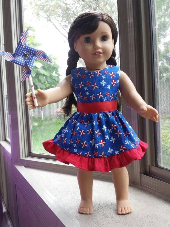 Red White & Blue Patriotic Memorial Day by Clairesdollboutique