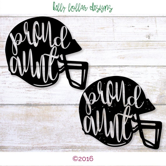 Download 2 Proud Aunt svgs Football Aunt Aunt svg by KellyLollarDesigns