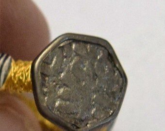 vermeil sterling silver ring