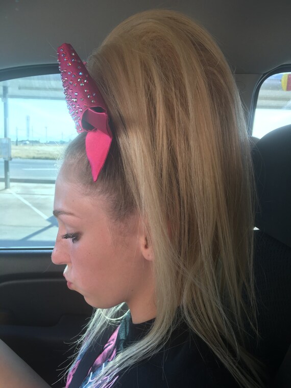 18 Punk Pony 100 Human Hair Cheer Hair Piece