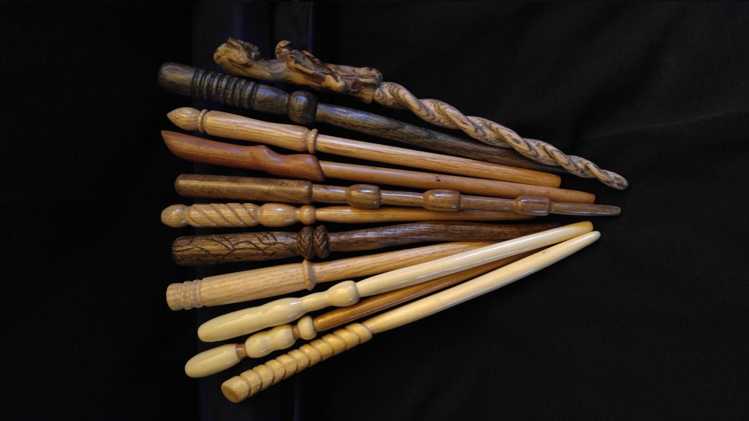 Custom built Elder wood pottermore wand
