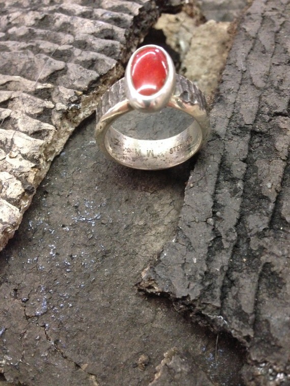 Navajo Tufa Casting Ring by ThunderbirdTradingUS on Etsy
