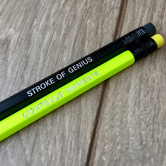 Pencil SCIENCE Pencil Set Funny Science Clever Pencils
