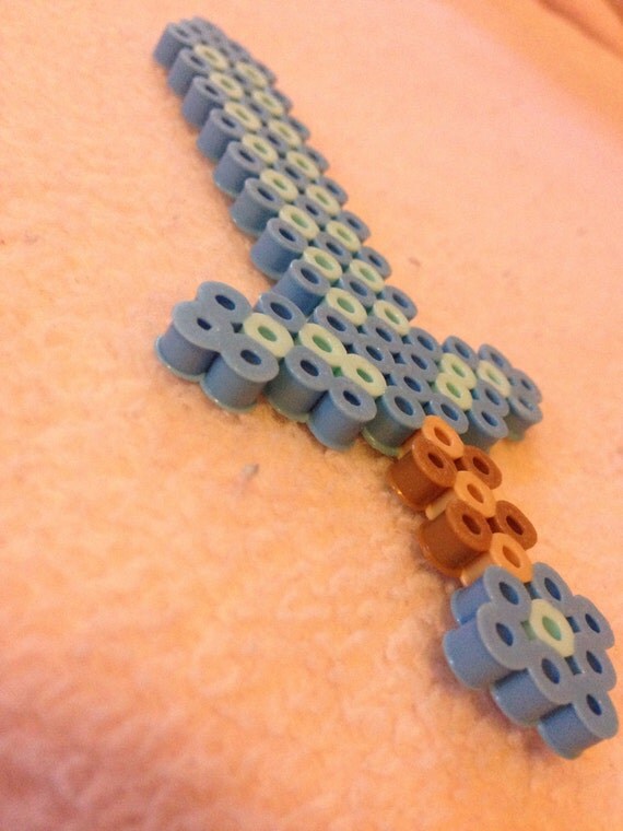Perler Bead Sword by KaitlynsWonderland on Etsy