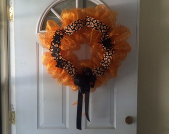 Halloween Spider Wreath
