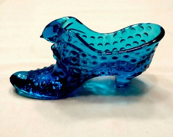 Unique fenton glass shoe related items | Etsy